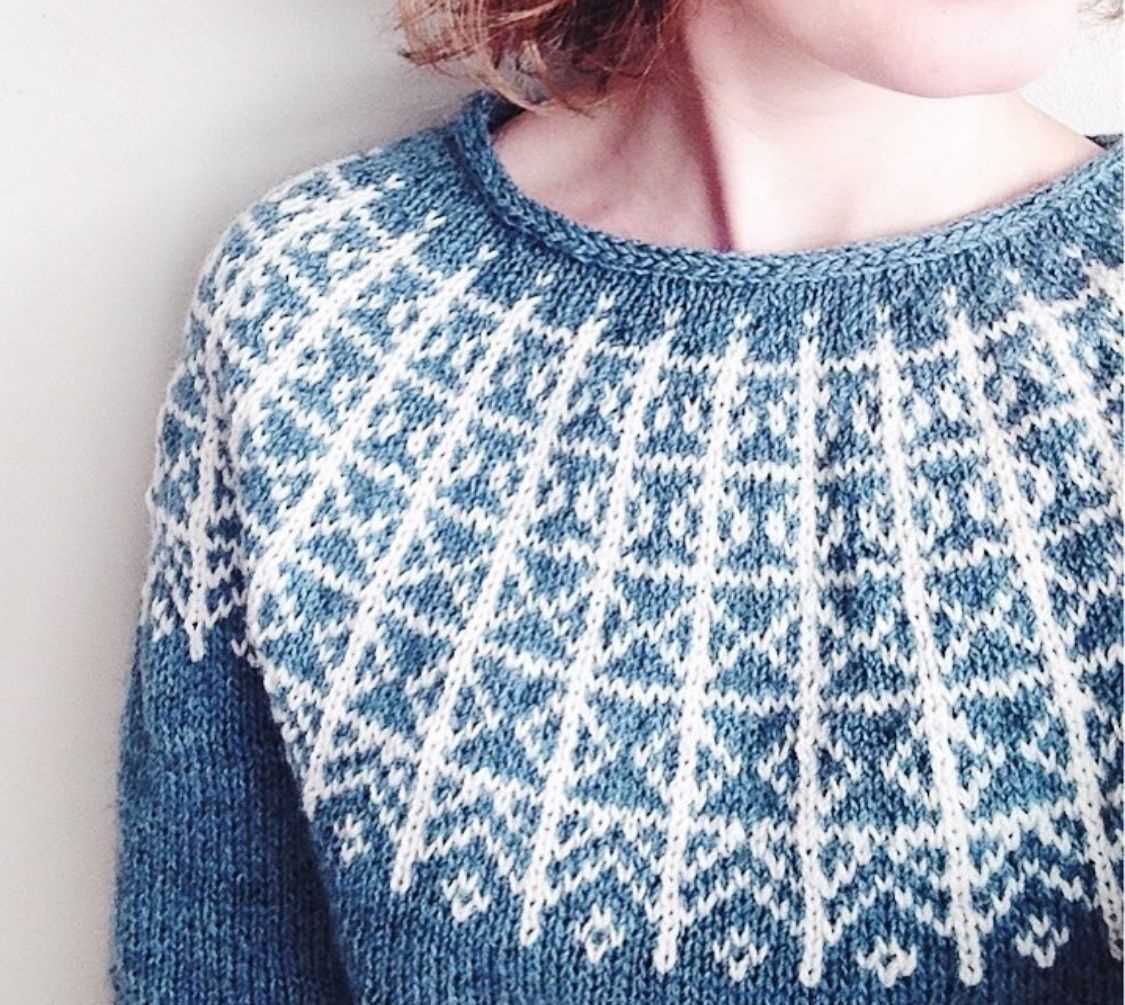 Step By Step Guide For Knitting A Stylish Yoke Sweater