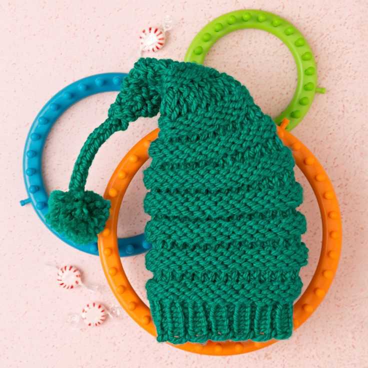 Loom knit hat pattern