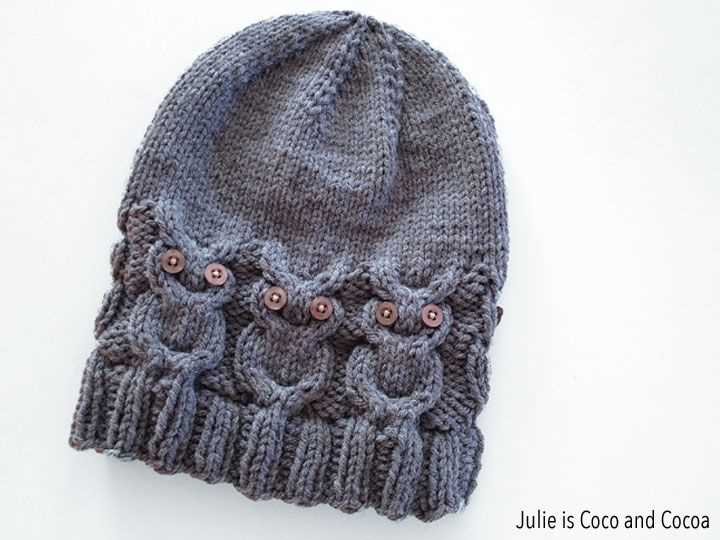 Create Your Own Cozy Owl Hat with This Knitting Pattern Knitted owl hat pattern
