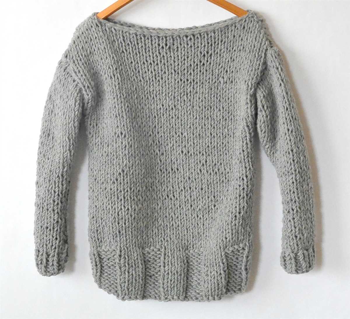 Free knitted sweater patterns for beginners