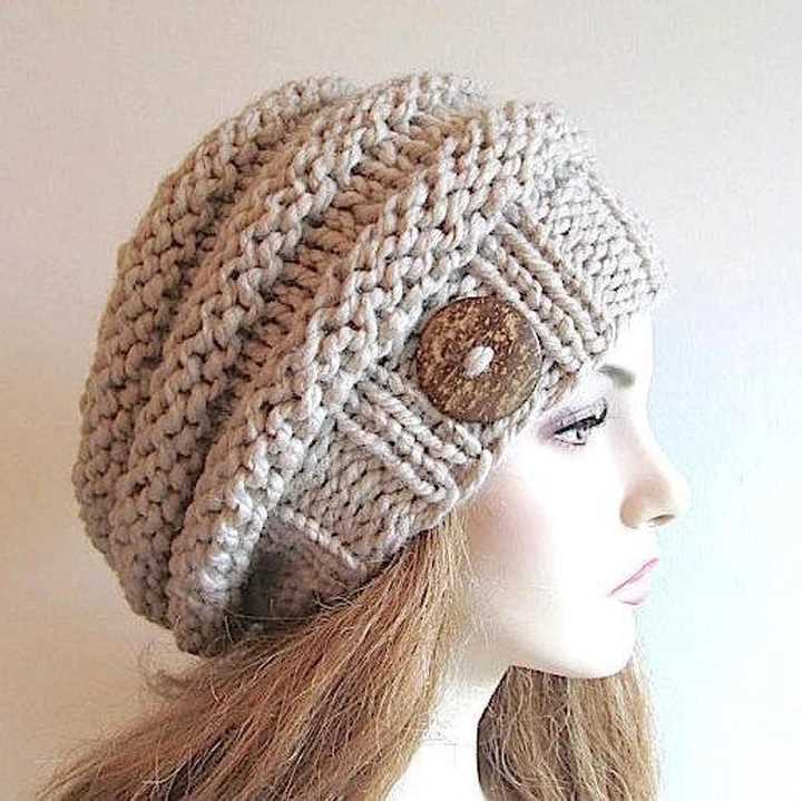 Knitted crochet hat patterns