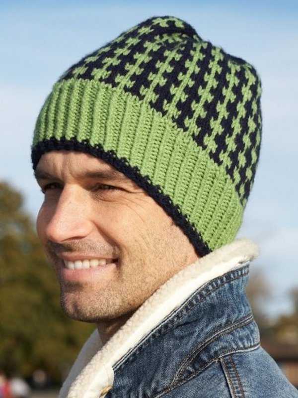 Men's knitted hat patterns