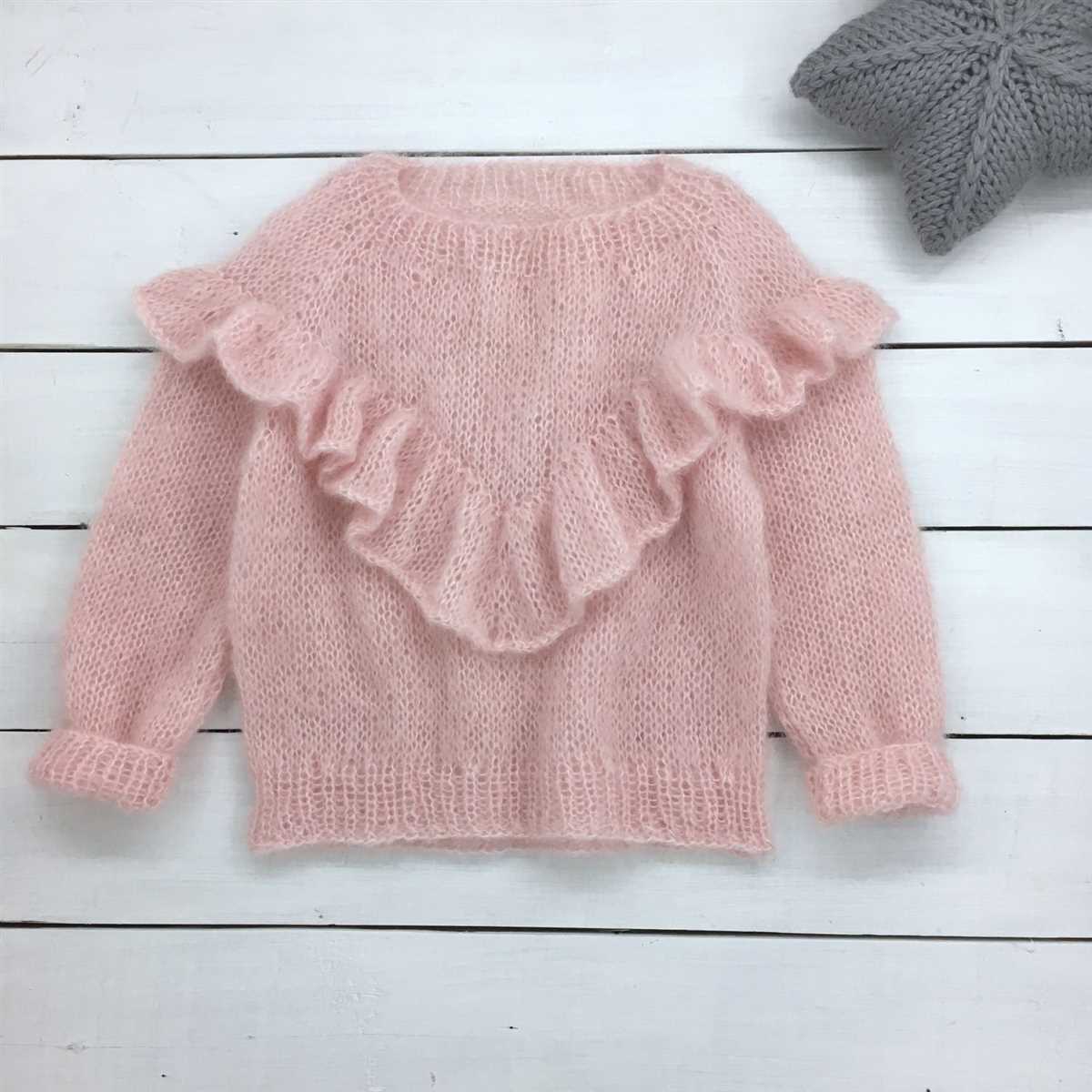 Cloud sweater knitting pattern
