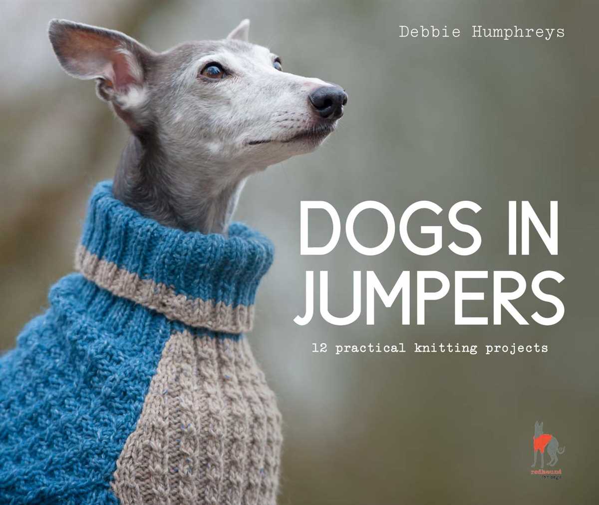 Dog coats for whippets and greyhounds knitting pattern