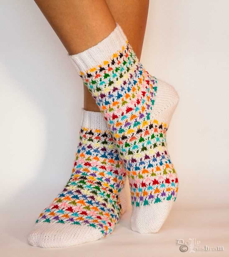 Ankle sock knitting pattern