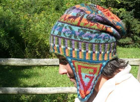 Big dipper hat knitting pattern