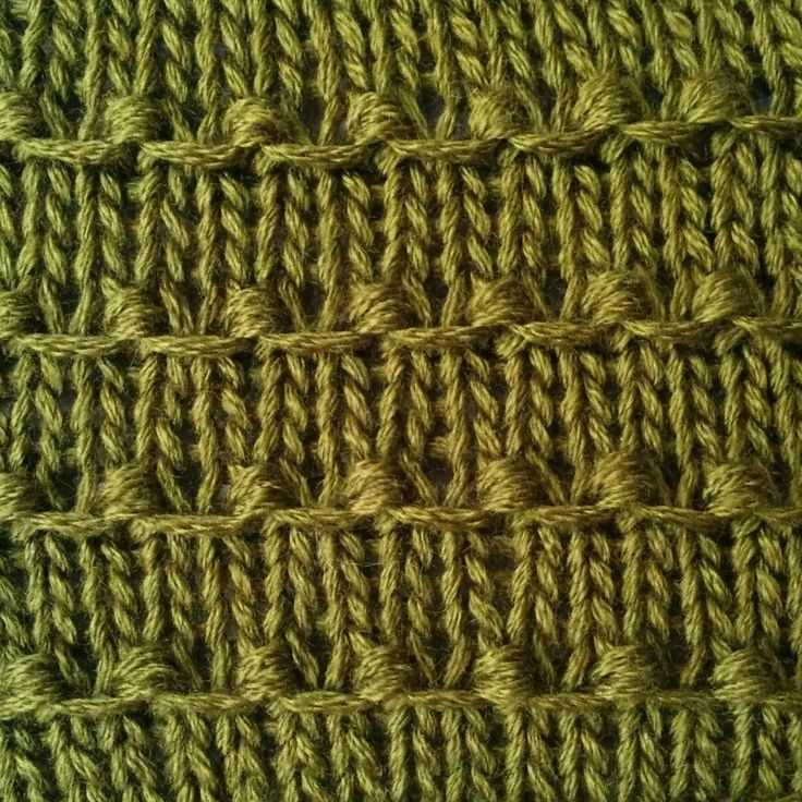 Bobble stitch knitting patterns