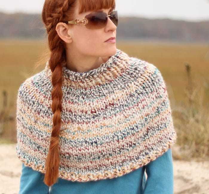 Cape knitting pattern uk