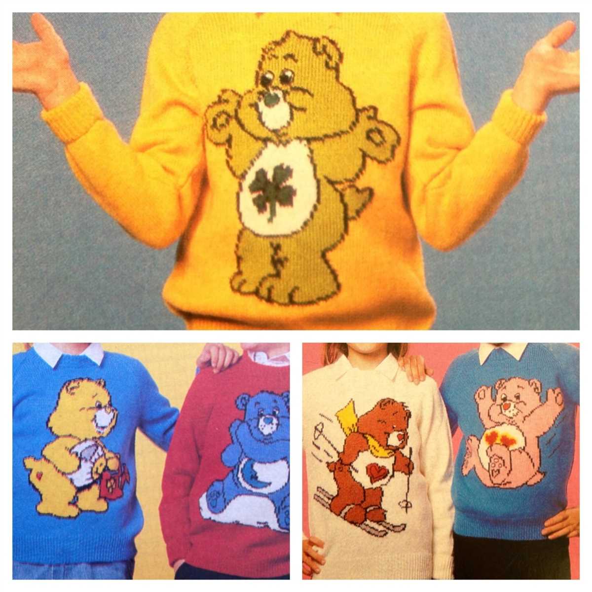 Care bear knitting pattern
