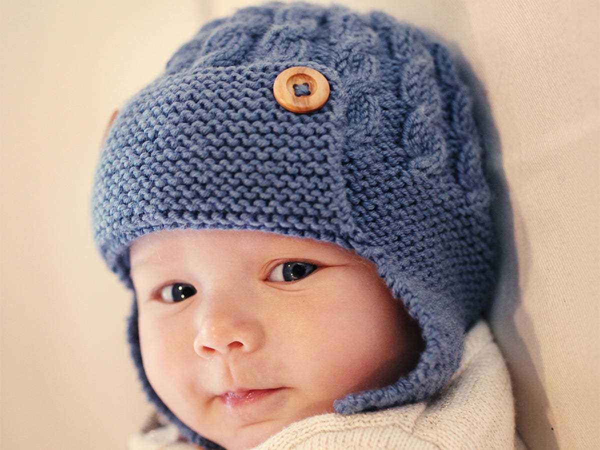 Childrens knitted hat patterns
