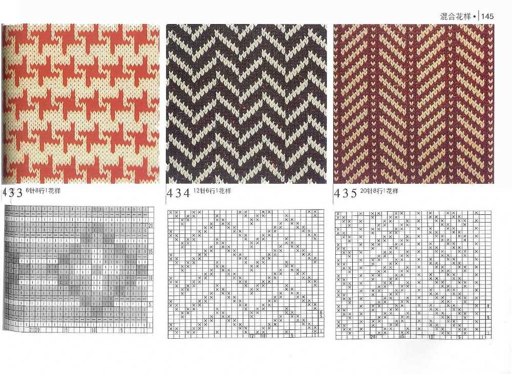 Childrens knitting patterns with motifs