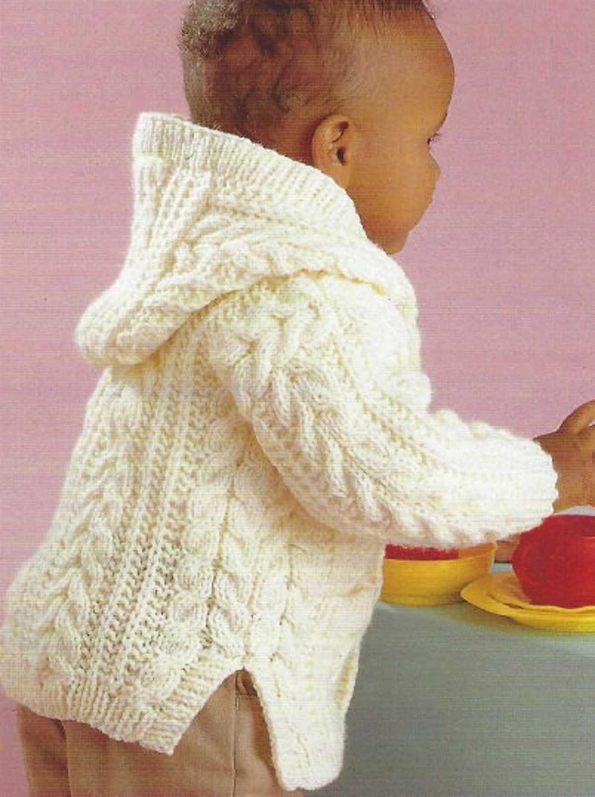 Childrens aran cardigan knitting patterns free
