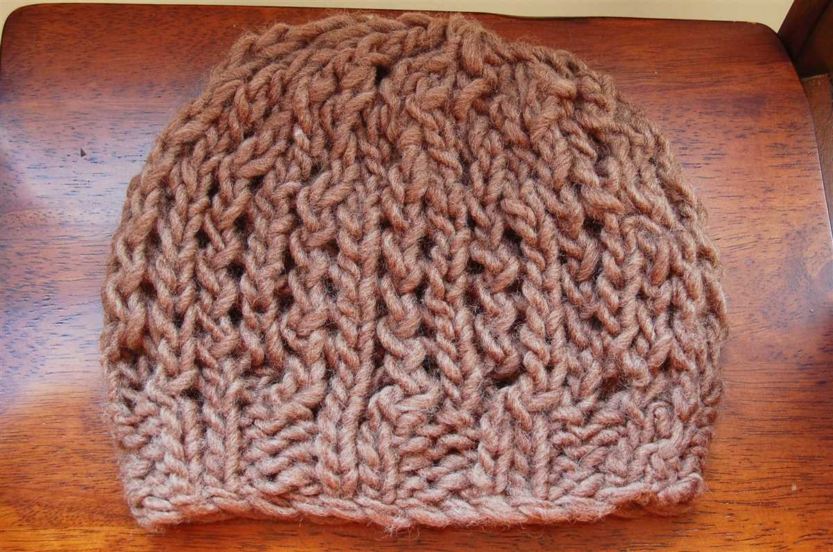 Chunky knit patterns free