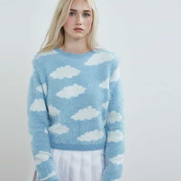 Cloud sweater knitting pattern