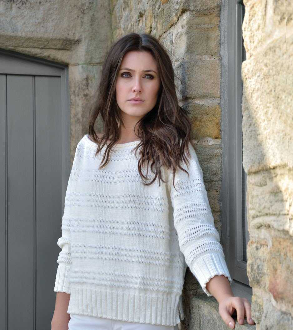 Cotton summer cardigan knitting pattern