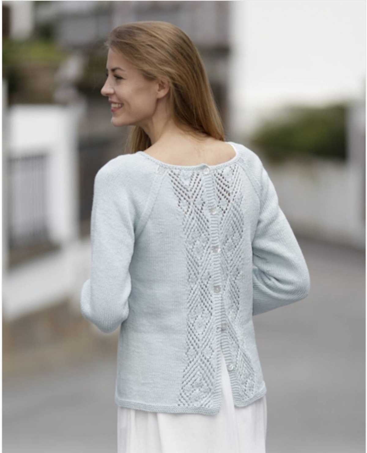 Cotton summer cardigan knitting pattern