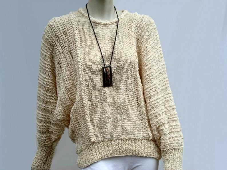 Cotton sweater knitting patterns free