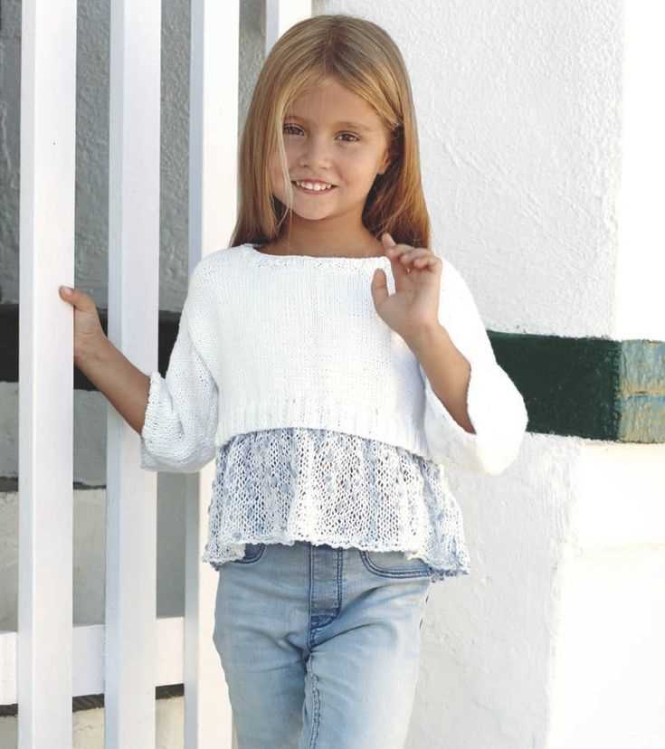 Crop top free knitting pattern