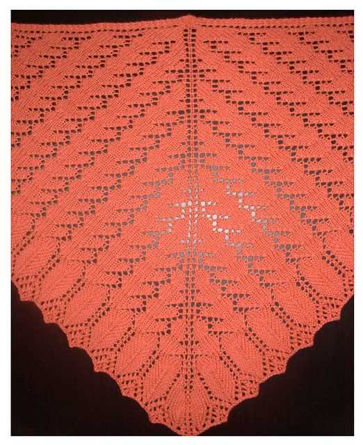 Dk shawl knitting pattern