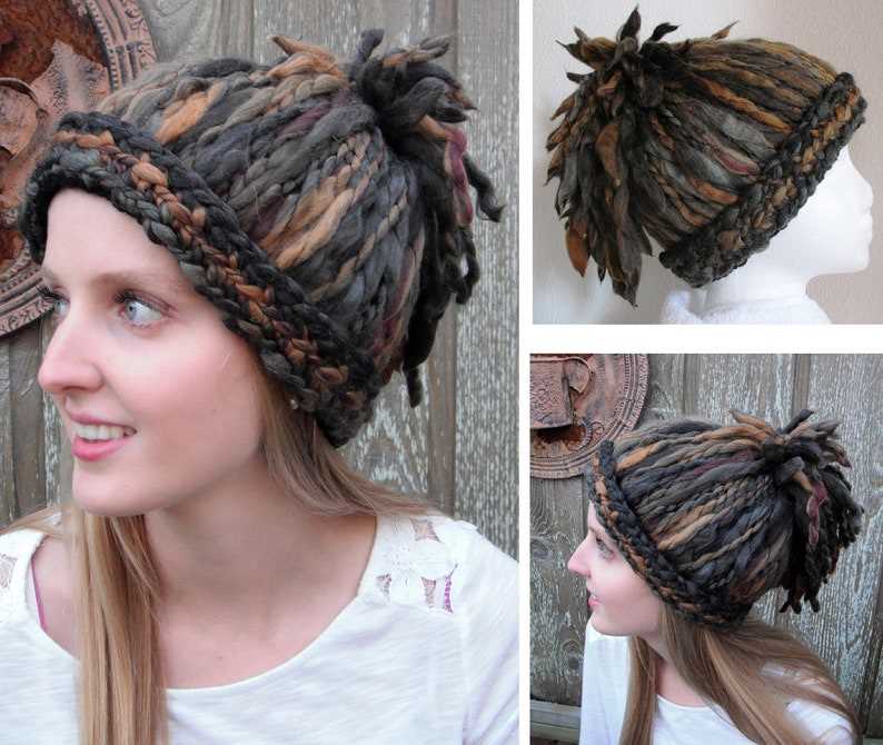 Dreadlock hat knitting pattern