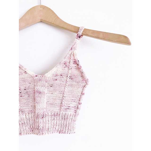 Easy knit bralette pattern free