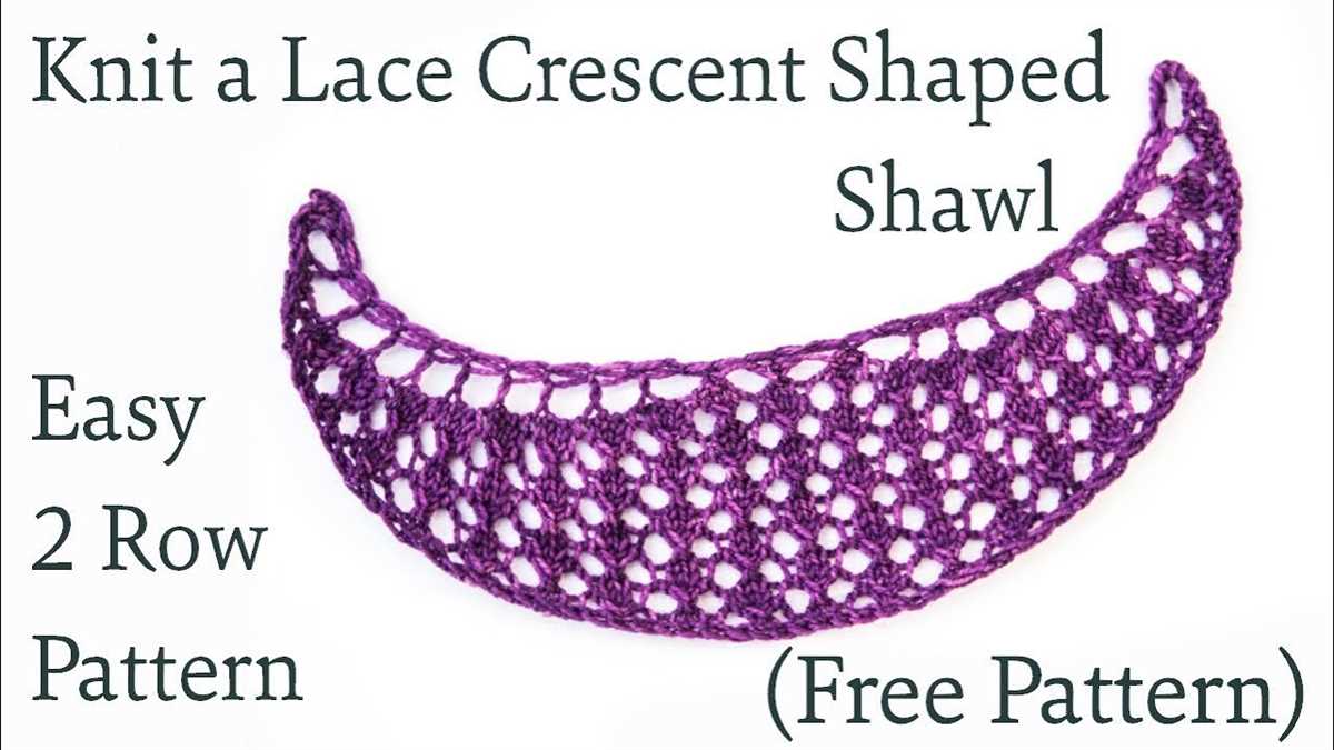 Easy knit lace pattern
