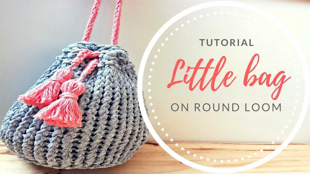 Easy knitted market bag pattern