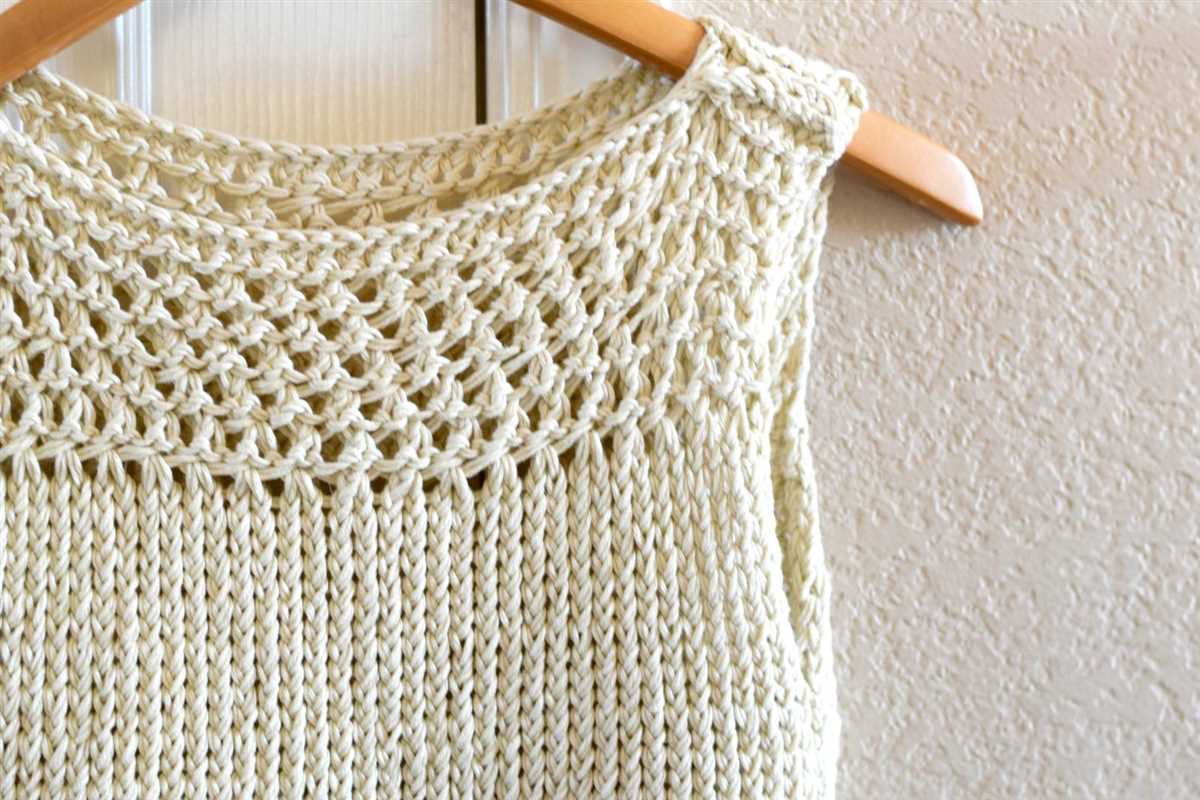 Easy summer top knitting patterns