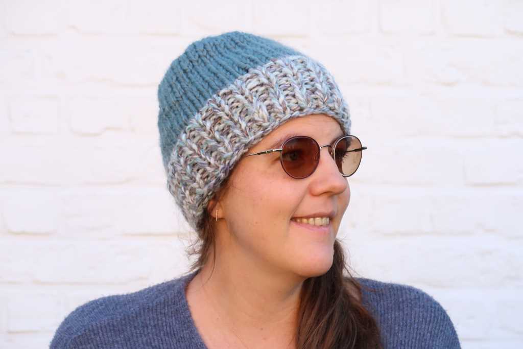 Free chunky knit beanie pattern