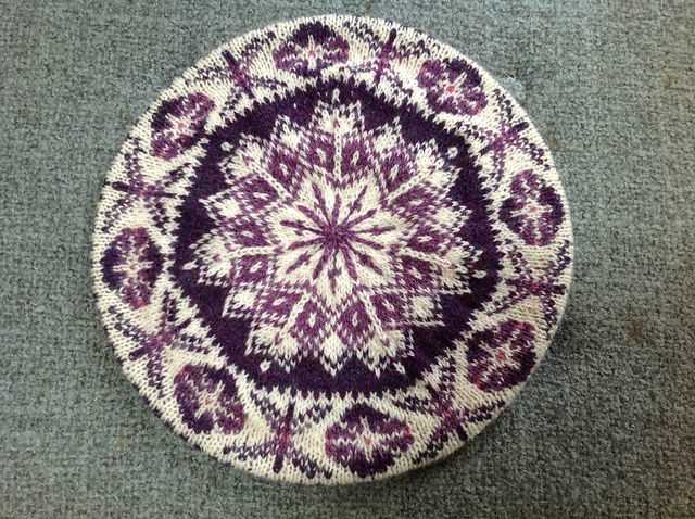 Free knitted tam hat pattern