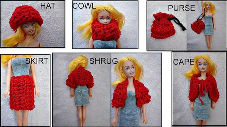 Free barbie doll knitting patterns to download
