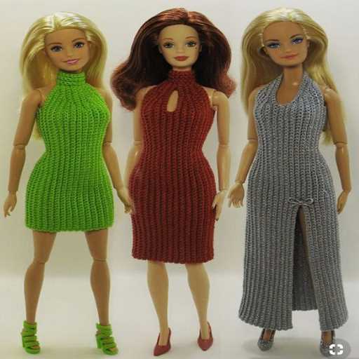 Free barbie doll knitting patterns to download