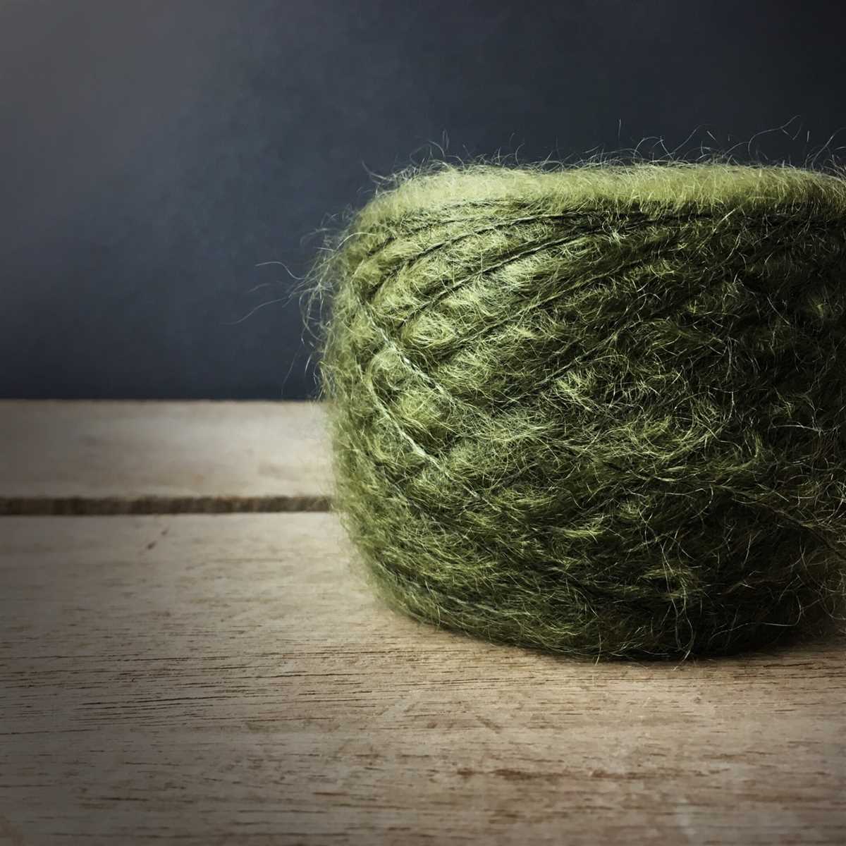 Free knitting patterns using mohair yarn