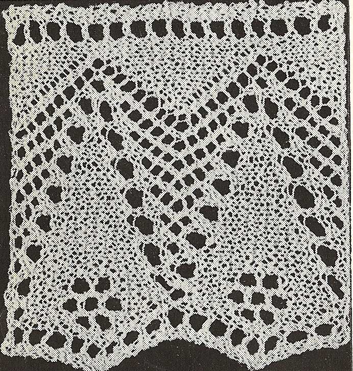Free lace knitting patterns for beginners