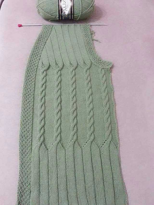 Free ladies vest knitting patterns
