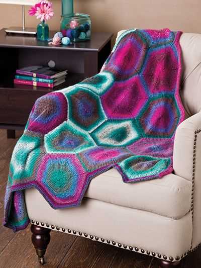 Hexagon knitting pattern free
