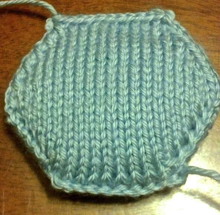 Hexagon knitting pattern free