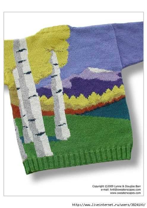 Intarsia knitting patterns sweaters