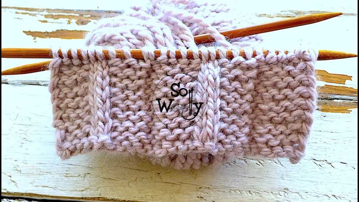 Knit 2 purl 1 pattern