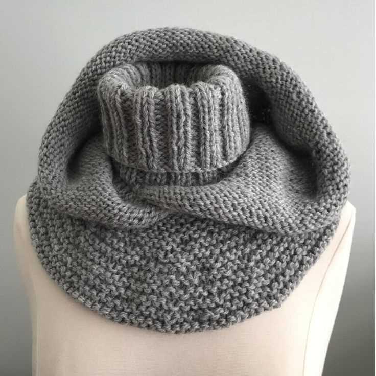 Knit head scarf pattern