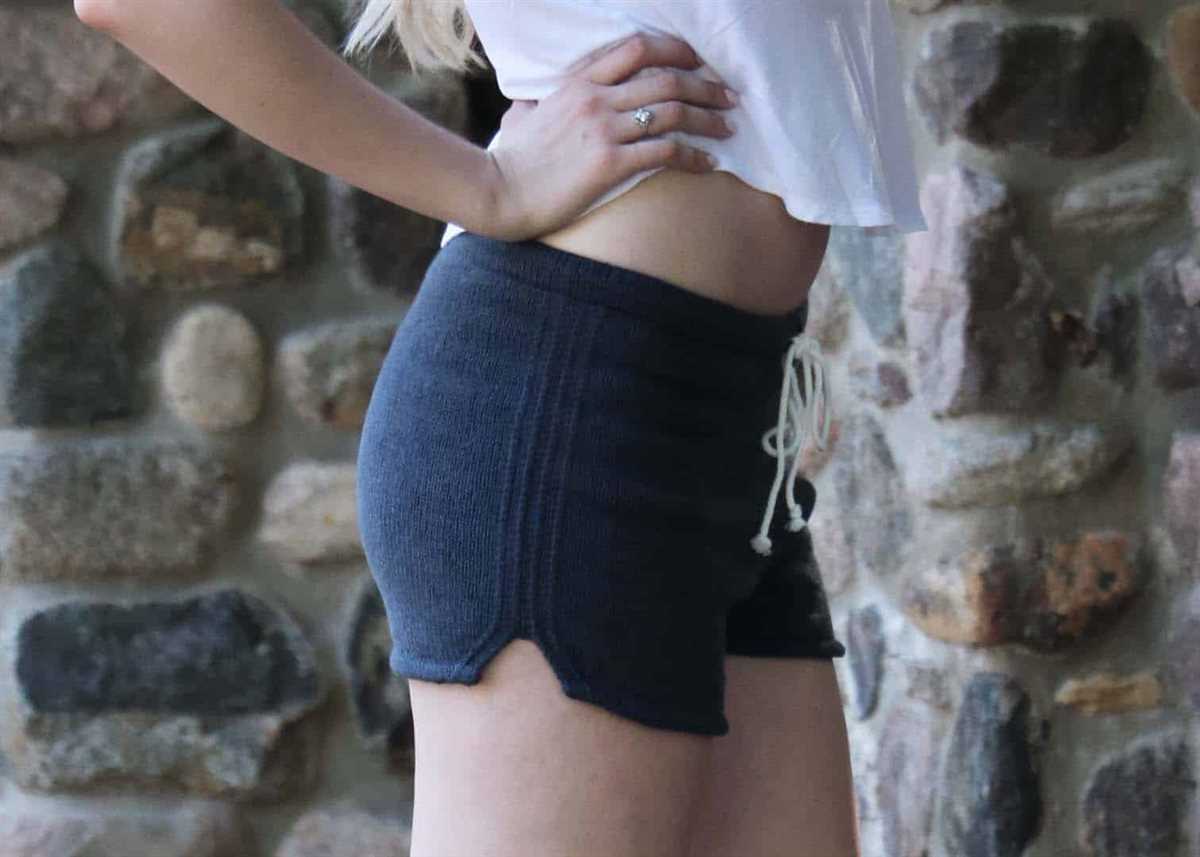 Knit shorts free pattern
