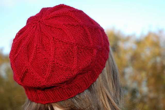 Knit cable hat pattern