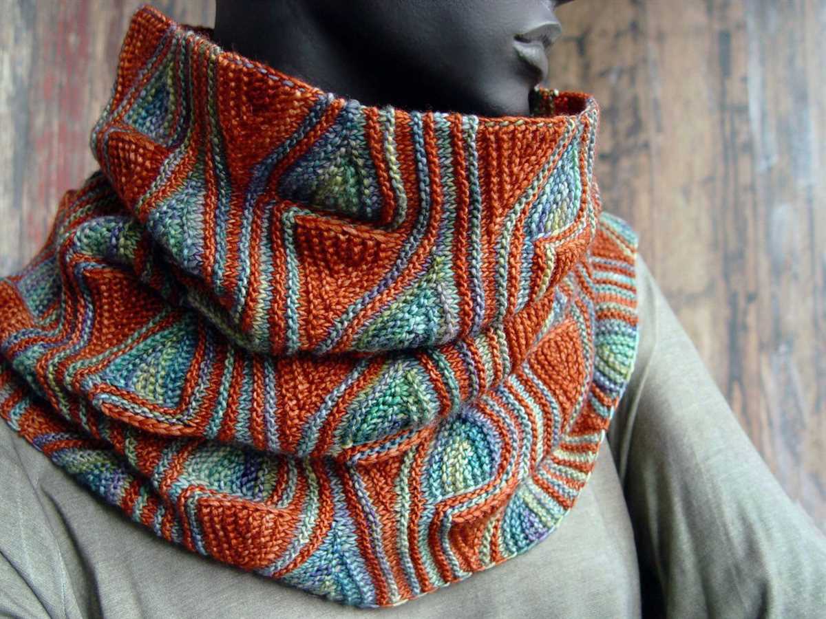 Knit head scarf pattern