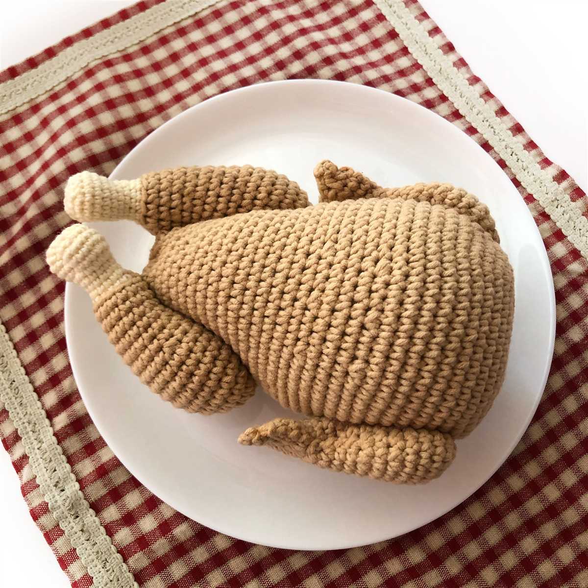 Knitted food patterns