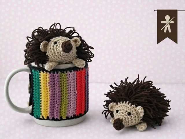 Knitted hedgehog free pattern