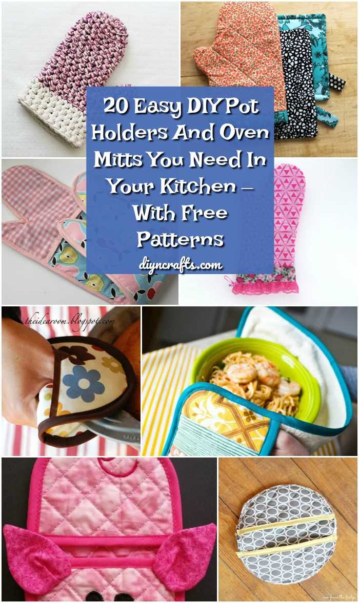 Knitted oven mitt pattern free