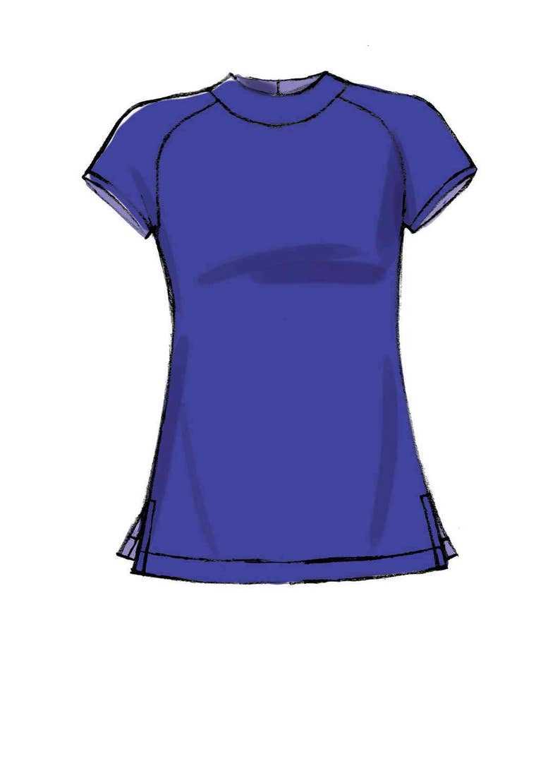 Knitted raglan sleeve pattern