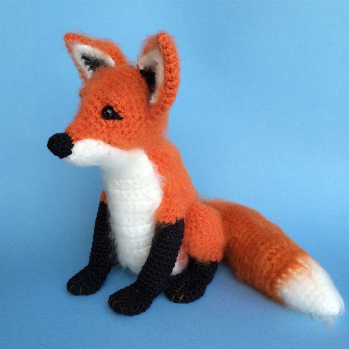 Knitting pattern fox