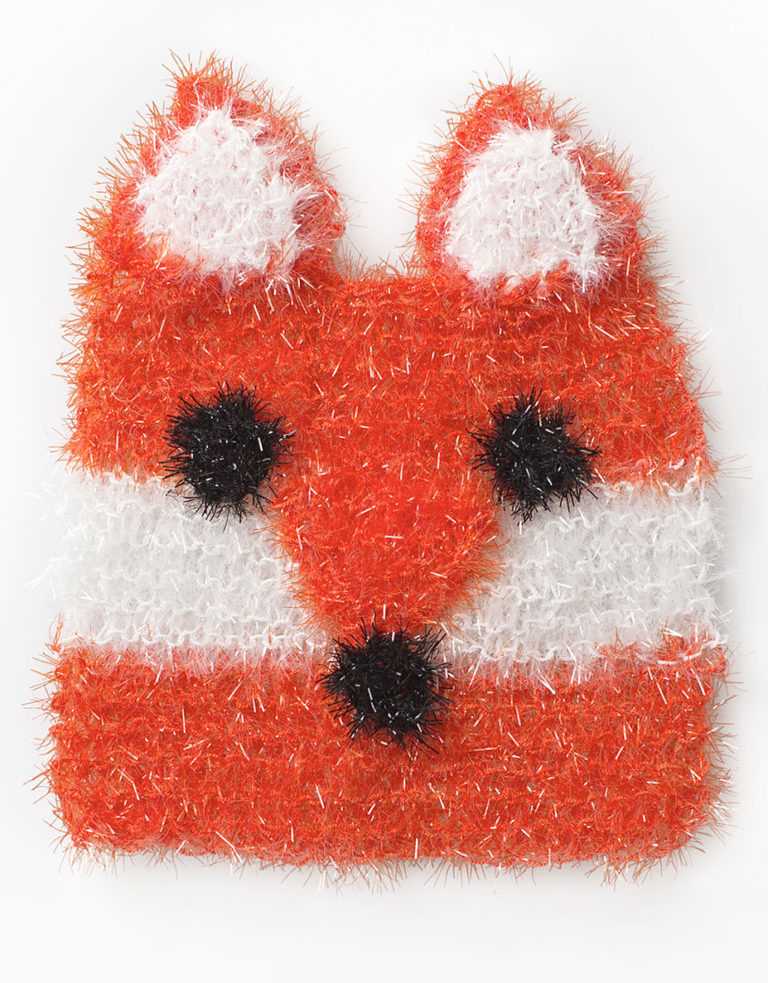 Knitting pattern fox