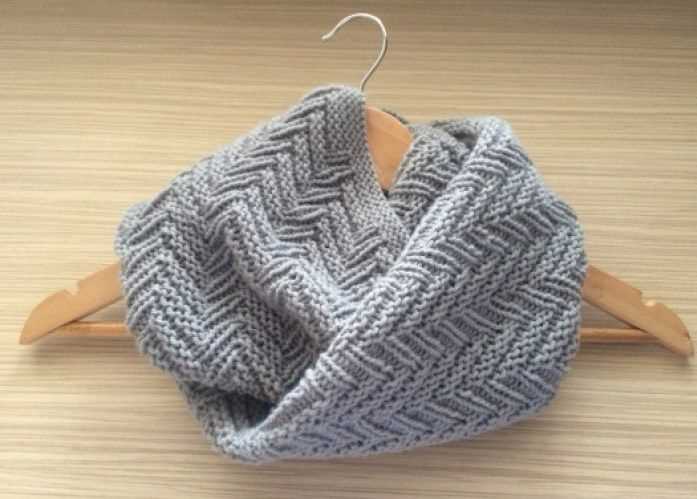 Lace snood knitting pattern